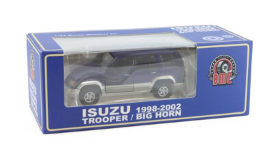 BM Creations Isuzu 1998 2002 Trooper Big Horn Purple Blue LHD 1:64