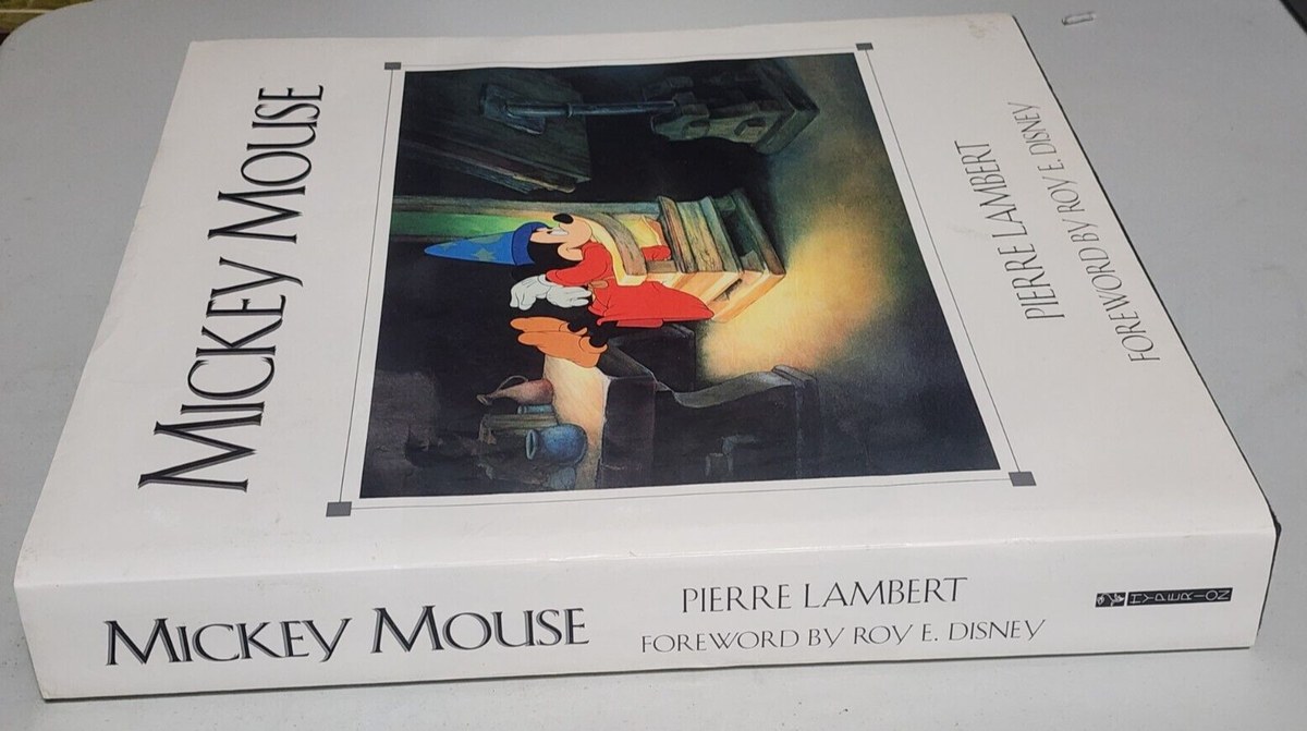 Mickey Mouse by Pierre Lambert 1998 Hardcover Disney Book