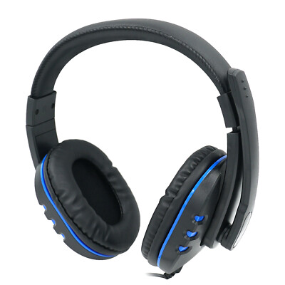 Dobe 3.5mm Wired Stereo Headphones with Microphone for the PC/PS4/Xbox One