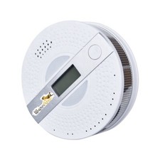 WarnBee Smoke Alarm + Carbon Monoxide CO Detector, Stand Alone, Battery-Powered