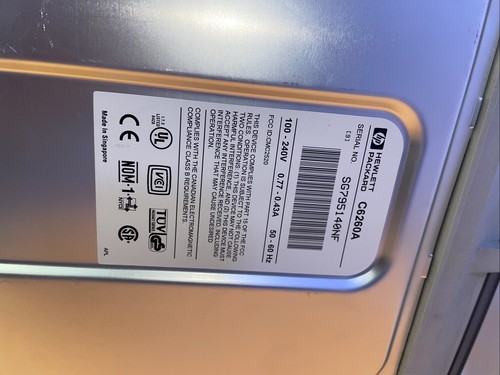 Vintage HP ScanJet 6100C C6260A Flatbed scanner A4 600 dpi SCSI (No USB) - 第 4/4 張圖片