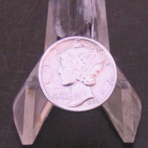 AU IN GRADE (90%SILVER)1936P MERCURY USA DIME(30125)