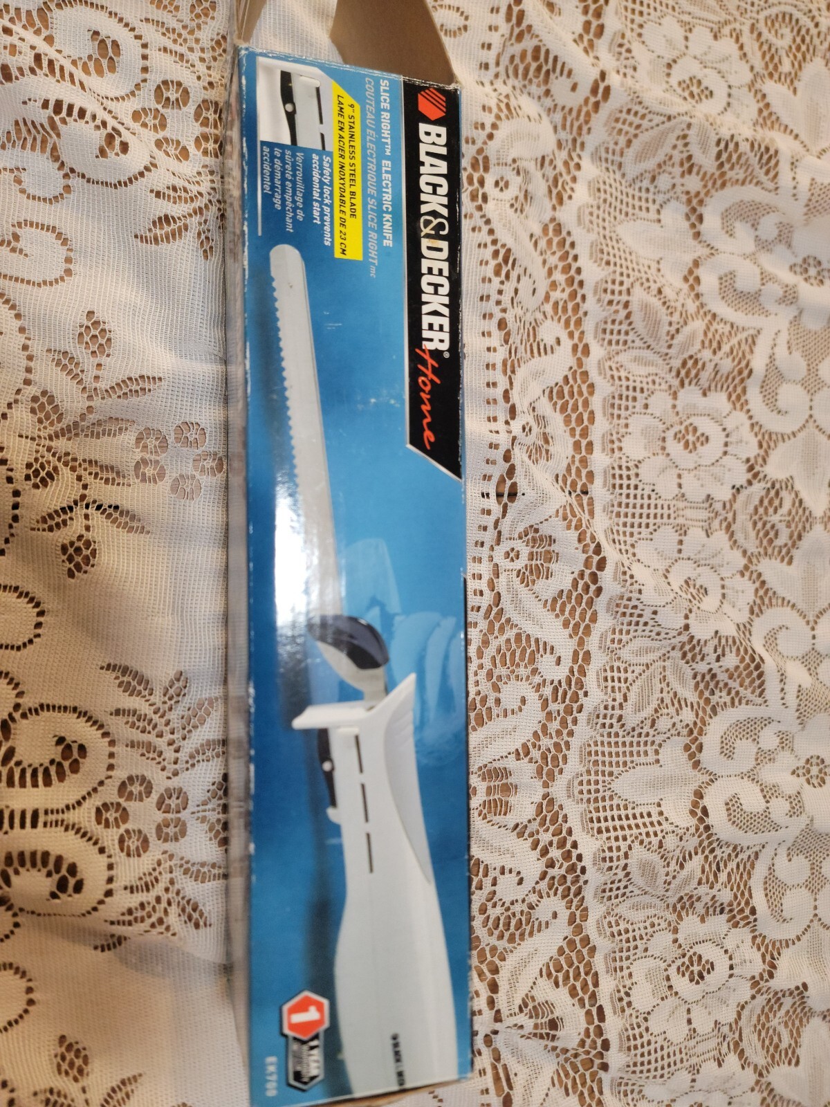 BLACK+DECKER EK700 Cordless Electric Knife White 956260282284 eBay