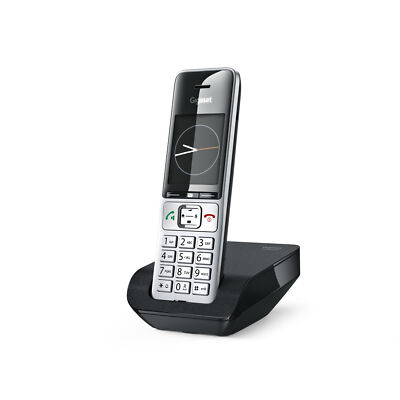 Gigaset COMFORT 500 Silber/Schwarz Telefon Schnurlos 2,2'' LCD-TFT DECT Analog