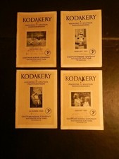 Vintage KODAKERY Magazine 1924 for Amateur Photographers EASTMAN KODAK 4 Months