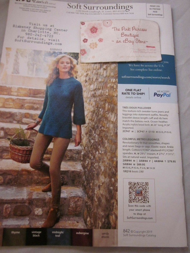 Soft Surroundings Catalog October 2019 My Time My Place My Sel Misses