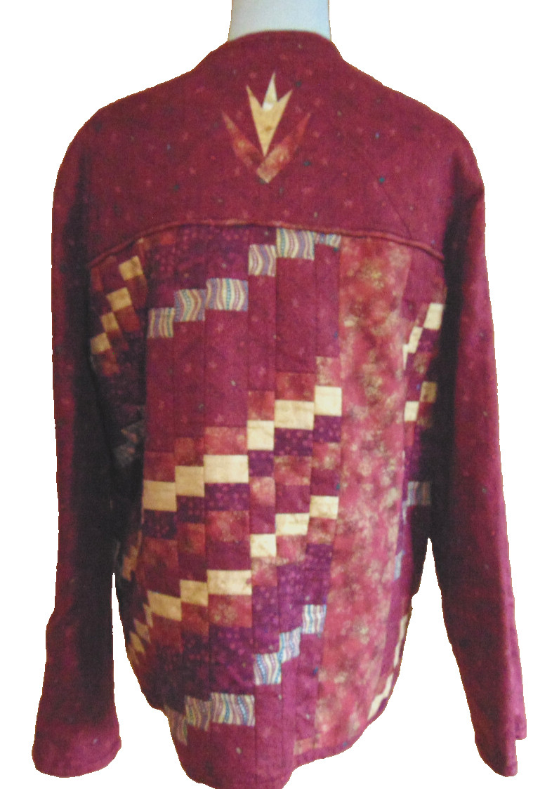 HANDMADE WOMENS PATCHWORK MULTI COLOR REVERSIBLE … - image 2