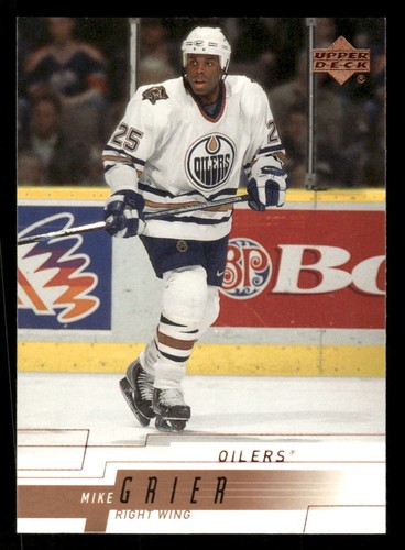 2000 Upper Deck Mike Grier #300 card