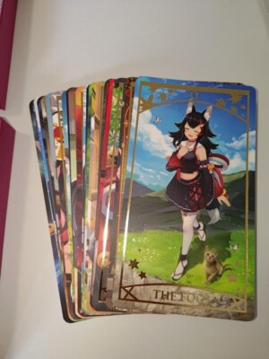 Hololive Mio Okami Tarot Card 3rd Anniversary 22 Piece Ookami 2022