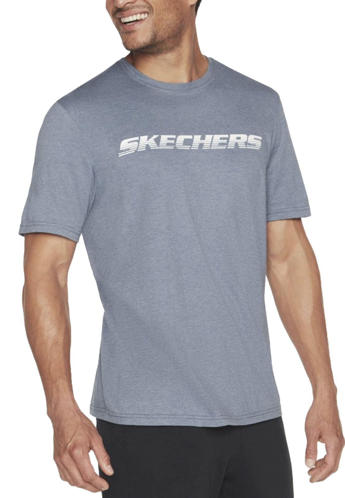МУЖСКАЯ футболка Skechers MENS MOTION TEE Shirt Herren MTS367 113 BLGY blau 4790₽
