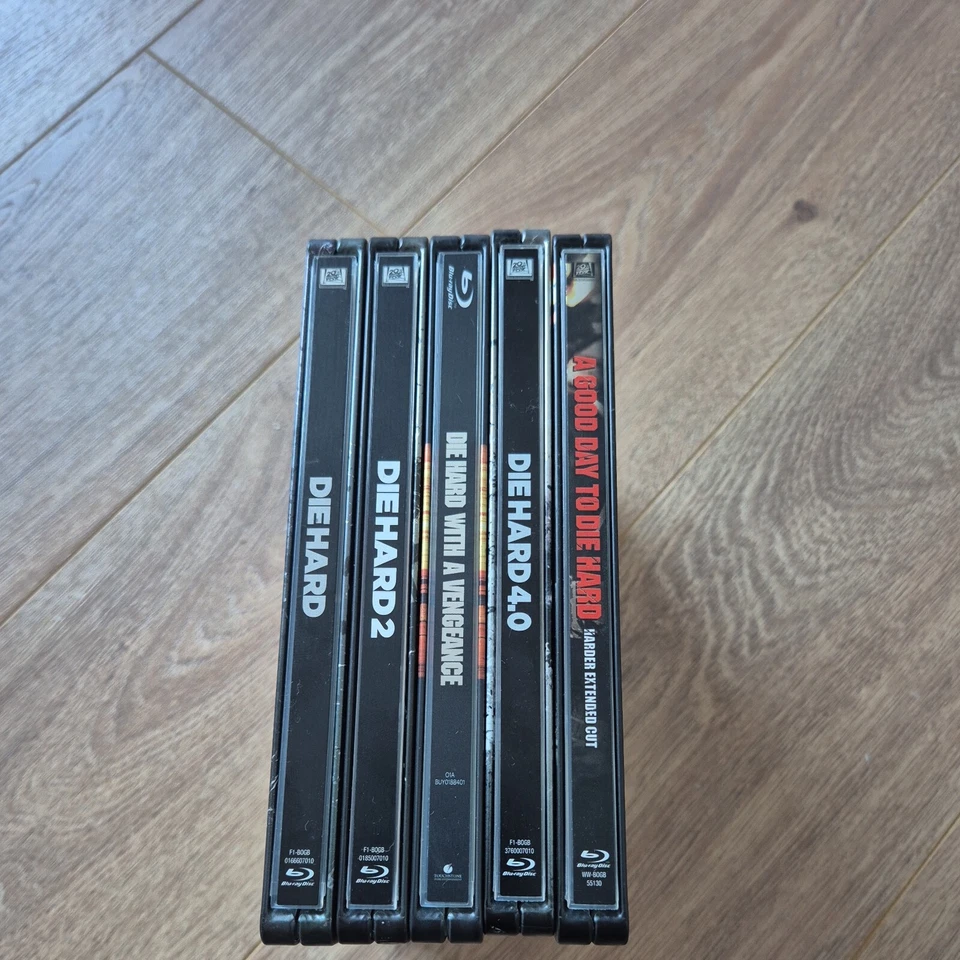 Die Hard Steelbook Blu-Ray Collection Rare OOP Steelbooks - Full Set - Image 3 of 4