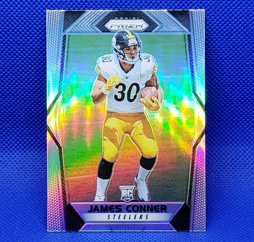 James Conner ~ 2017 Prizm RC PLATA refractor Prizm - acero/cardinales - Imagen 5 de 7