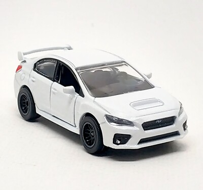 Majorette Subaru WRX STI White 1:58 (3 inches) no Package | eBay