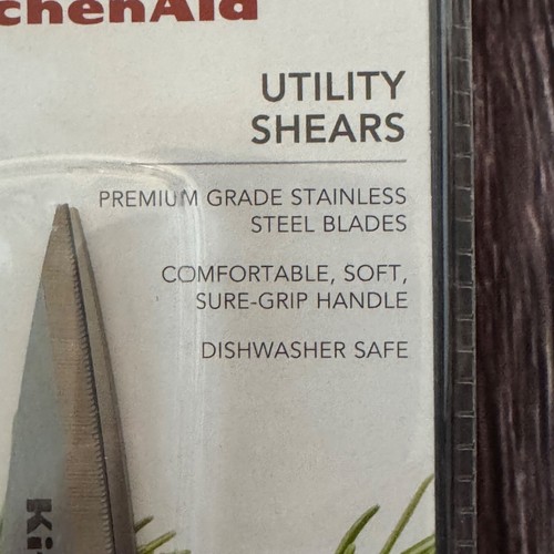 KitchenAid Utility Shears Lavender Purple 8 inch Scissors Dishwasher Safe - Picture 3 of 6