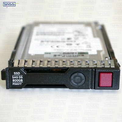 HPE 800GB SAS 12G 2.5 MIXED USE SFF SC DS SSD P04527-B21 P06577-001 EX ...