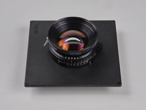 Rodenstock Sinaron WS 80° 1:5,6 f=150mm MC auf Sinar-Platte