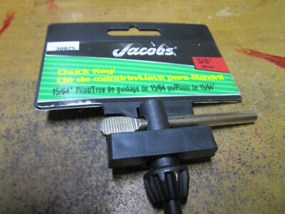 Jacobs 30825 1/4, 3/8 And 1/2 Inch Chuck Key With 15/64 Inch Pilot | eBay