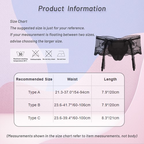 US Men Sissy Sheer Lace Low Rise Briefs Bulge Pouch Panties G-String Underwear - Picture 38 of 65