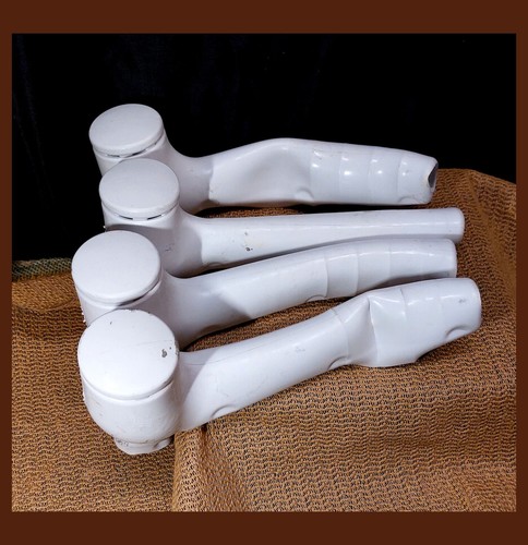 4-Lot Vinyl Pipe Covers TRUEBRO LavGuard "99EZ" Snap On Install ~ Good Used Cond