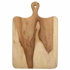 Wooden Chopping Cutting Board with Handle 9.5" x 14" inches
