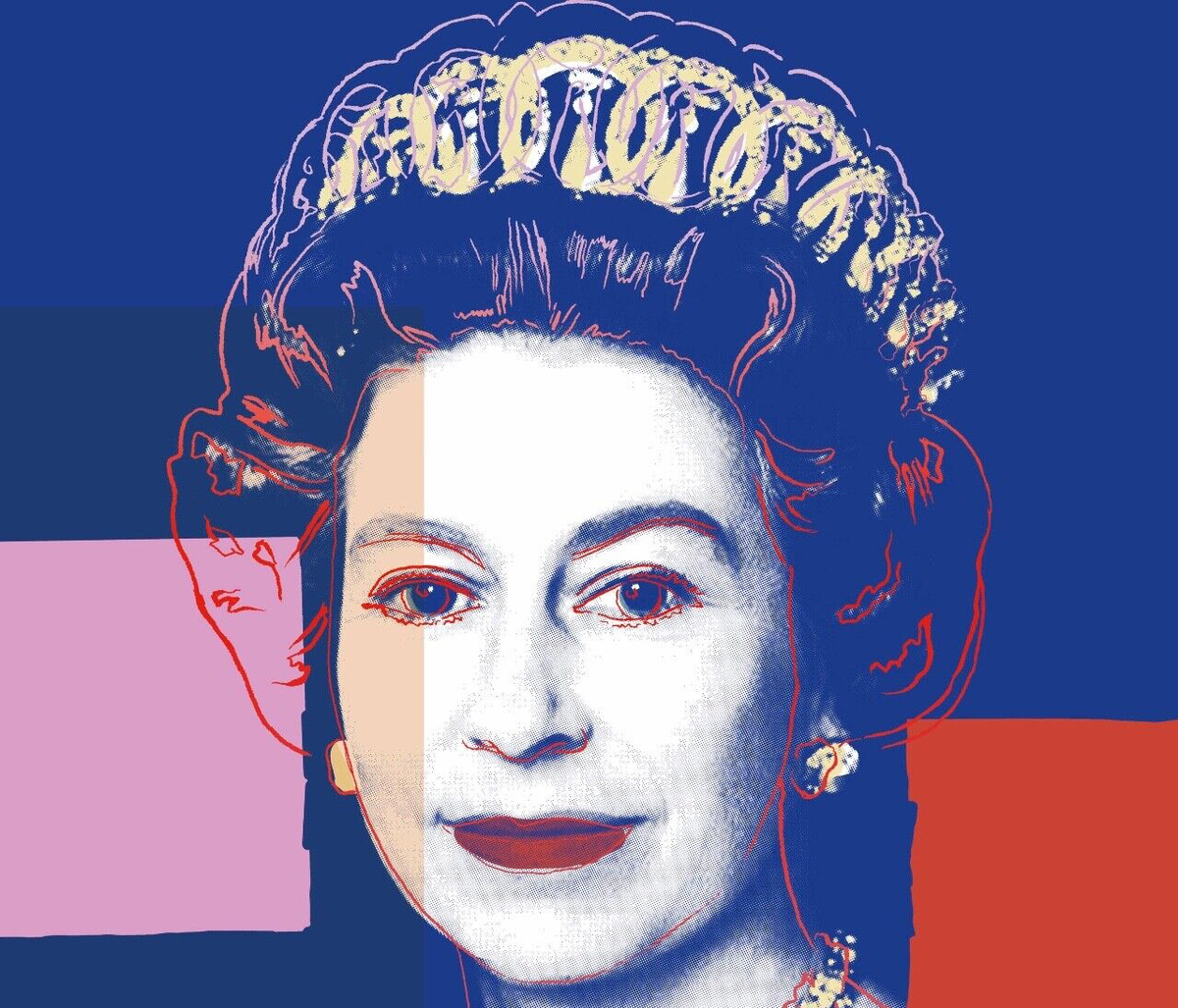 ANDY WARHOL Sunday B. Morning QUEEN ELIZABETH 337 LIMITED EDITION