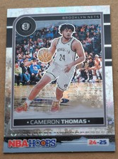 2024-25 Hoops OPTI-CHROME WINTER PRIZM #36 Cameron Thomas Nets