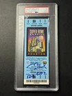 TOM BRADY AUTOGRAPH "2ND RING" SUPER BOWL WIN TICKET PSA 2004 PATRIOTS PANTHERS