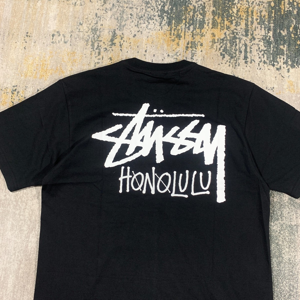 Stussy Stock Honolulu tee - Black Medium | eBay
