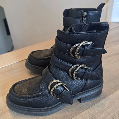Blowfish Malibu Women's Vigor Ankle Boot Black Size 6.5 NWOT