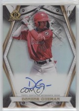 2022 Bowman Chrome Bowman Invicta Auto /99 Denzer Guzman #BIA-DG Auto 1j71