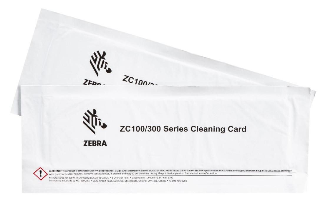 Zebra 105999-310-01 Cleaning Card Kit Improved - Image 2