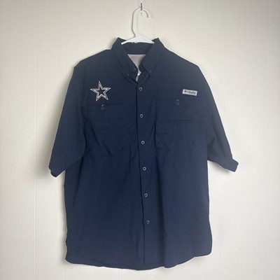 T-shirt Columbia PFG Dallas Cowboys - Homme Taille 2XL, Bleu Ombré, édition NFL