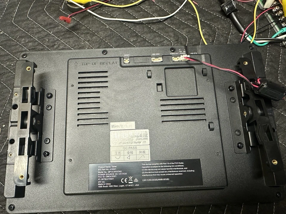 Tablet NordicTrack MP14-ARGON2 número da peça 415321 - Imagem 2 de 4