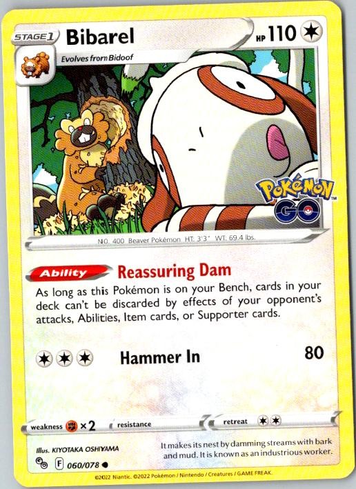 Bibarel Pokemon Go Pokémon TCG