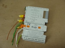 LOT OF 2 BECKHOFF ANALOG INPUT MODULES KL3202