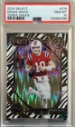 2024 Panini Select Football Drake Maye #218 Zebra Prizm PSA 10 SSP RC POP 11 GEM