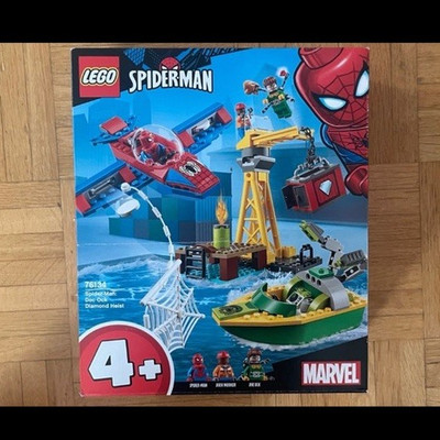 LEGO Marvel Spider-Man 76134 Diamantenraub mit Doc Ock, Spider-Man, Schachtel