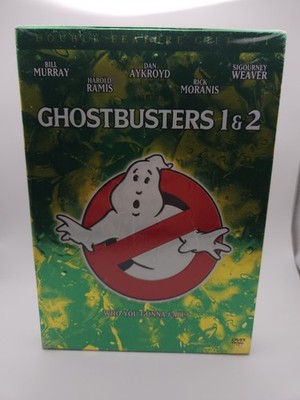Ghostbusters 1, 2 Double Feature DVD Gift Set Box New Sealed 