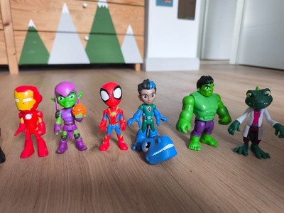 Hasbro Spidey and His Amazing Friends  Spielfiguren Set