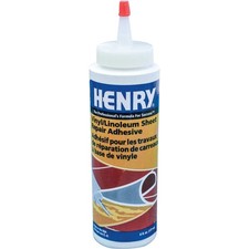 Henry Linoleum/Vinyl Floor Adhesive/Repair, 6 Oz. 12220 WW Henry 12220