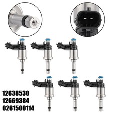6x Einspritzdüsen für Chevrolet Camaro GMC Acadia CTS 3.6L 12638530 0261500114