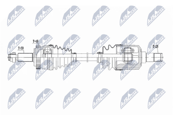 Antriebswelle NTY NPW-KA-413 FüR Hyundai Tucson JM Crdi Allrad KIA Sportage 2-image