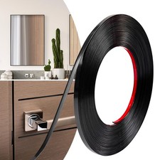 JSIWOTH 0.25"x40Ft Peel & Stick Wall Molding Trim Flexible Self-Adhesive Matte B