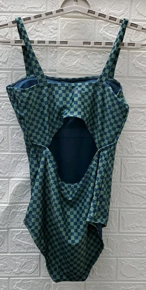 Nuevo traje de baño Nani Sandbar traje de baño de una pieza azul/verde talla grande Foto 3 de 4
