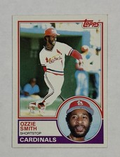 1983 Topps Ozzie Smith #540 Baseball Card Excellent Cardinals Shortstop