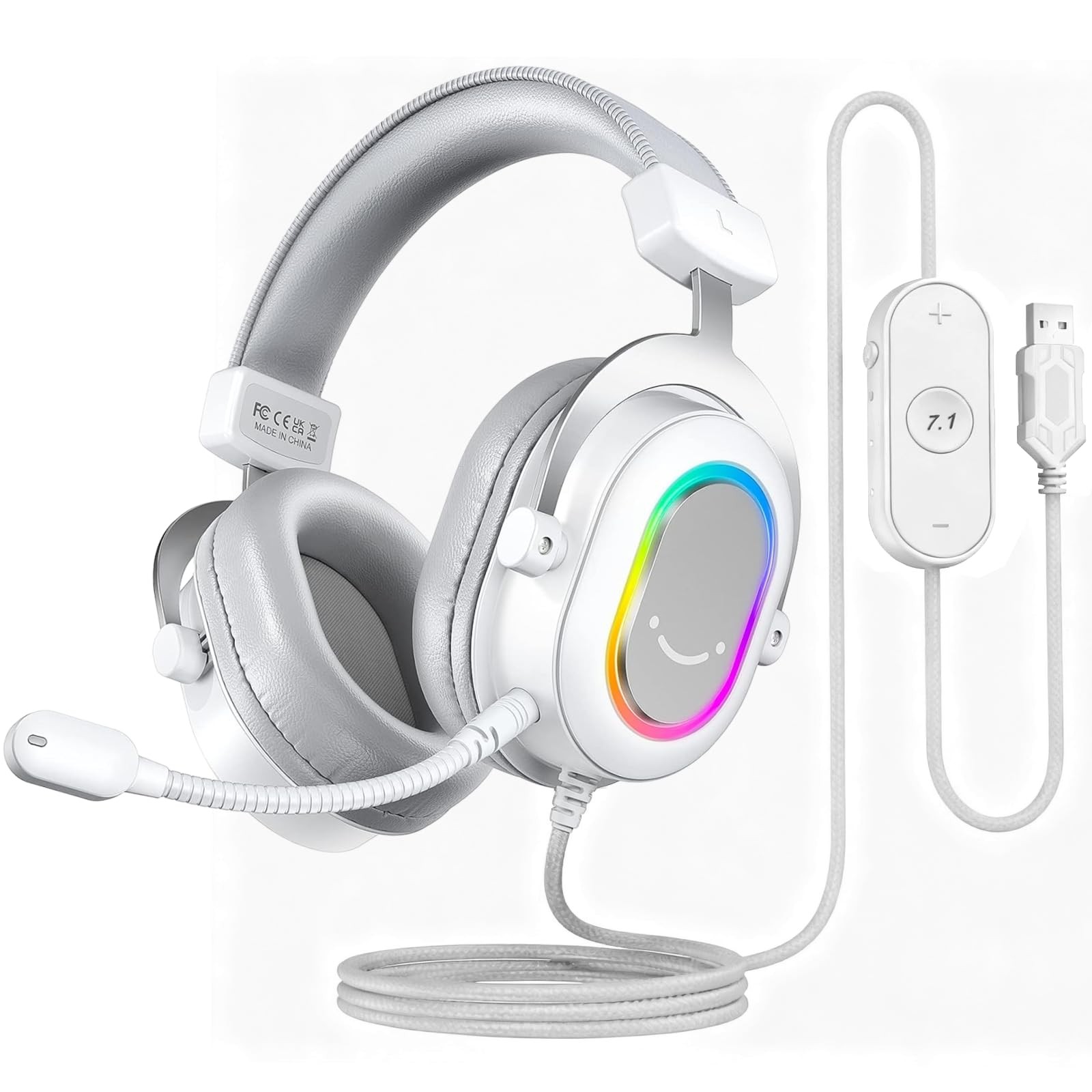 Casque gaming USB anti-bruit pour éliminer les distractions sur PC