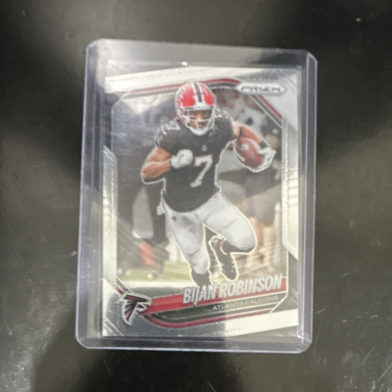 Panini 2023 Prizm Bijan Robinson Base Set #96 Atlanta Falcons