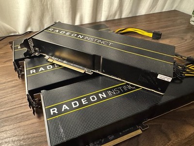 Amd Radeon Instinct Mi50 32Gb Gpu Graphics Card AI Workstation Tested Working