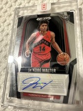 Jakobe  Walter Prizm Black Auto 2024 Rookie