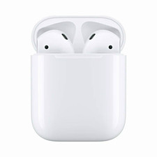 Apple AirPods 2nd Gen Wireless Bluetooth In-Ear Earbuds w/Case White